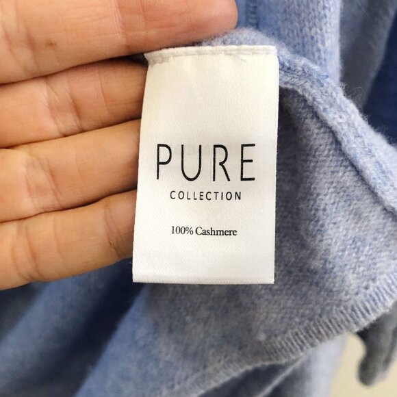 PURE COLLECTION 100% Cashmere Open Cardigan Size Small - Picture 8 of 9